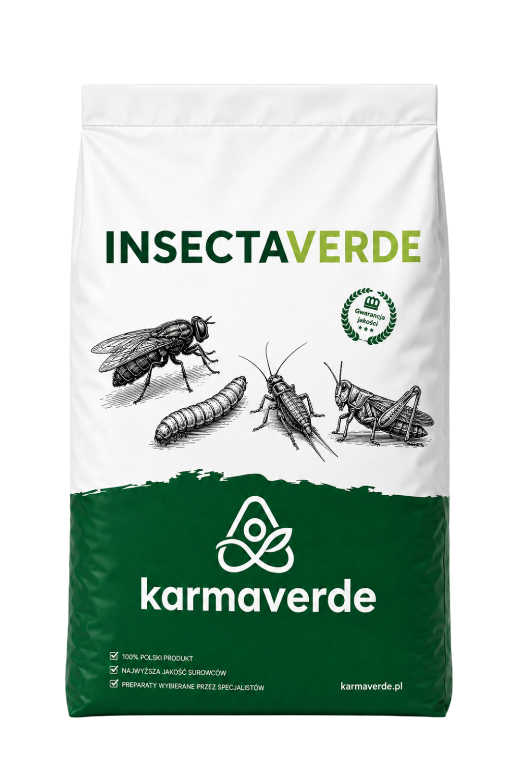 INSECTAVERDE karma dla hodowli owadów roślinożernych KARMAVERDE