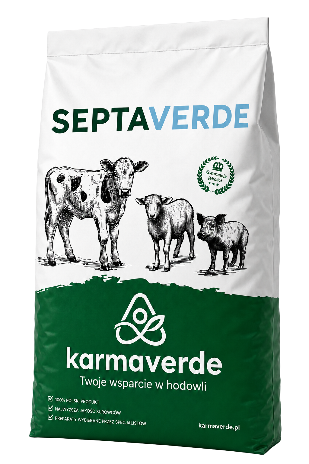 SEPTAVERDE preparat osuszająco-higienizujący do hodowli KARMAVERDE