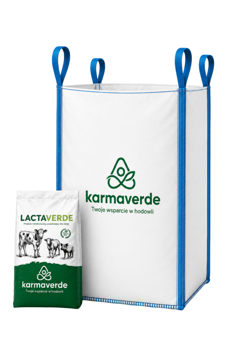 LACTAVERDE uzupełniająca pasza mlekozastępcza dla cieląt KARMAVERDE big bag