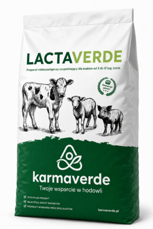 LACTAVERDE - preparat mlekozastępczy dla cieląt | 25 kg